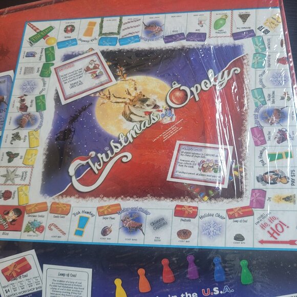 New Sealed in Box - Christmas Opoly - A Family Game to Celebrate the Season - Picture 3 of 9